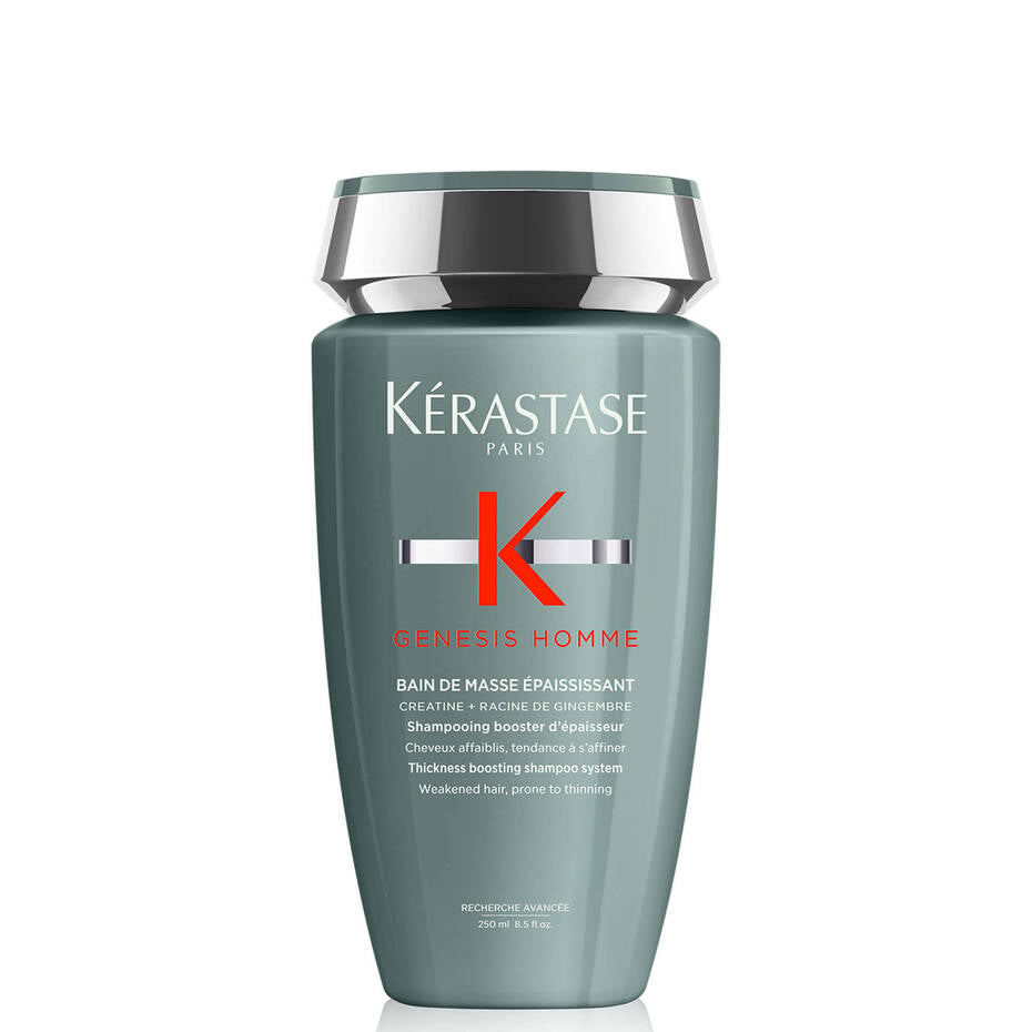 Kérastase Genesis Homme Bain de Masse, Männer-Shampoo für dünner werdendes Haar, 250ml