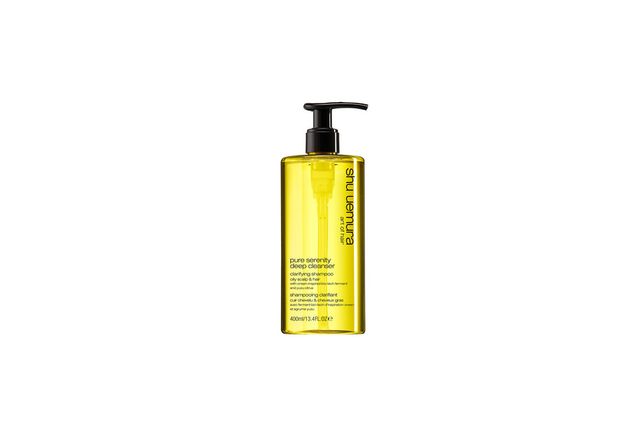 Shu Uemura Art of Hair Pure Serenity Deep Cleanser Fettige Kopfhaut & Haar (Reinigendes Öl-Shampoo) 400ML