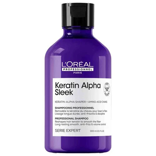 L'Oreal Professionnel - Keratin Alpha Sleek Shampoo (300ml)