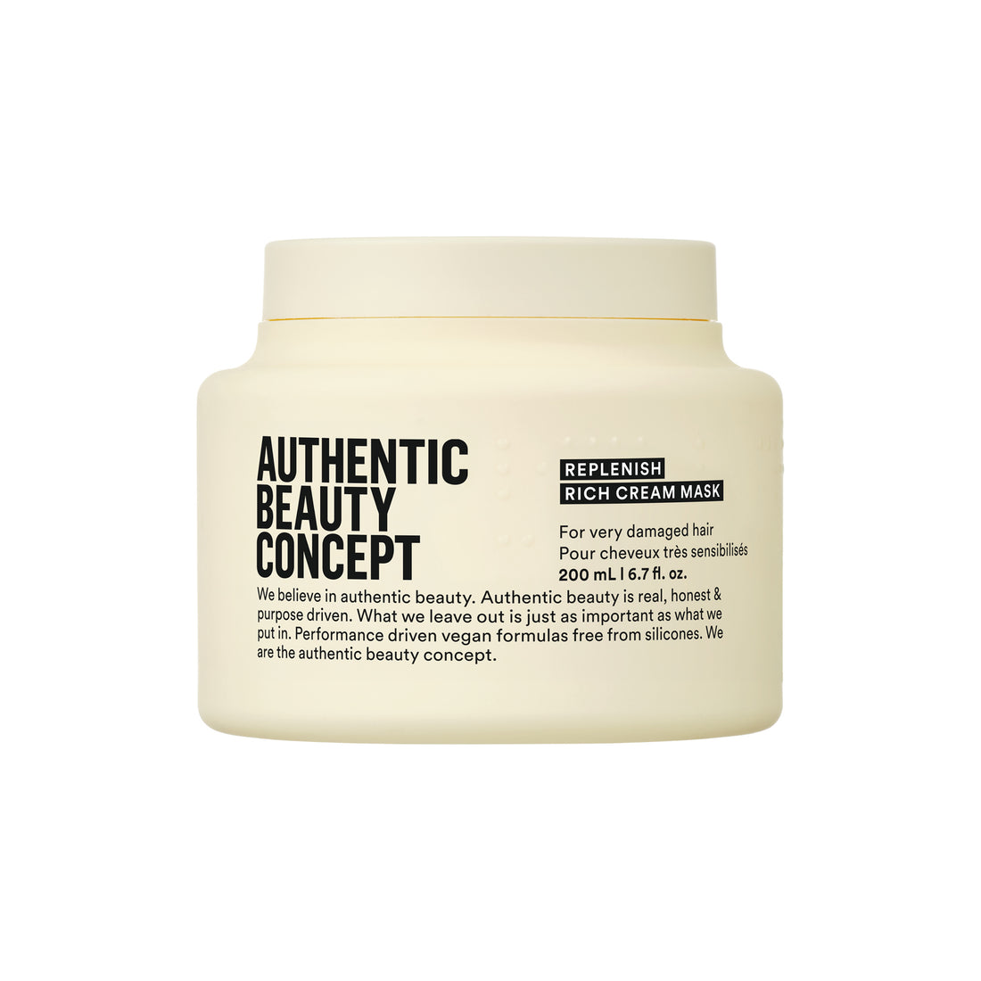 Authentic Beauty Concept Replenish Rich Cream Mask 200ml