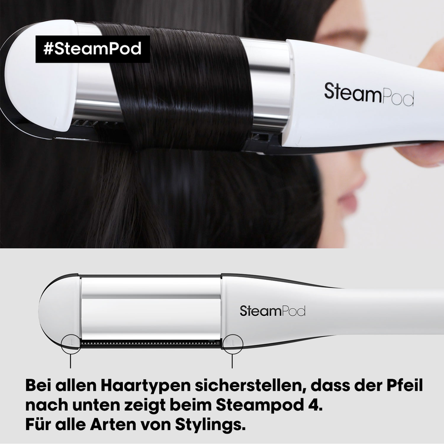 L'Oréal Professionnel SteamPod 4, Glätteisen mit Dampftechnologie